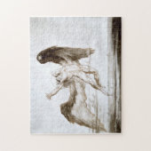 夕べアカザ秋オブデイby William Rimmer ジグソーパズル (縦)