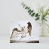 夕べアカザ秋オブデイby William Rimmer ポストカード (スタンド正面)