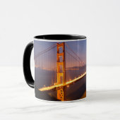 夕べアットゴールデンゲートブリッジマグ マグカップ (正面左)