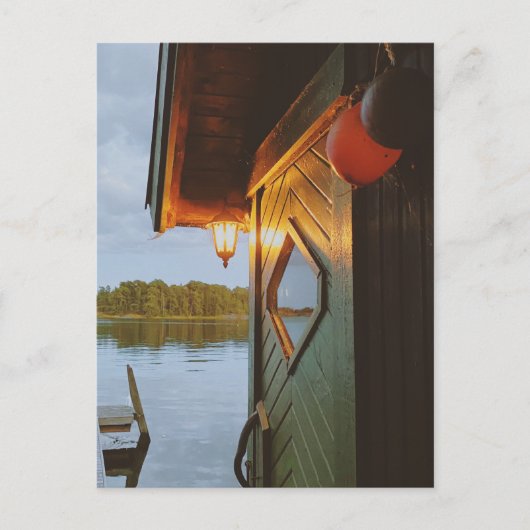 夕べアットサウナ シーズンポストカード (正面)