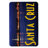 夕べアットサンタクルスボードウォーク マグネット (縦)