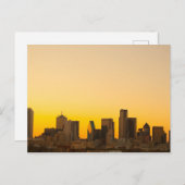 夕べアットダラス，テキサス州 ポストカード (正面/裏面)