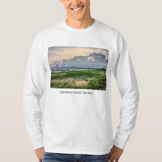 夕べアットチャールストンハーバー Tシャツ (正面)