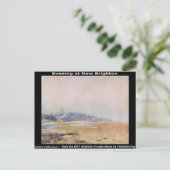 夕べアットニューブライトン、Wirral。 ポストカード (スタンド正面)