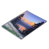 夕べアットヒドゥンマウンテンレイク ノートブック (左側)