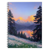 夕べアットヒドゥンマウンテンレイク ノートブック (正面)