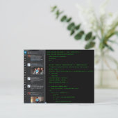 夕べアットホームEHCポストカード ポストカード (スタンド正面)