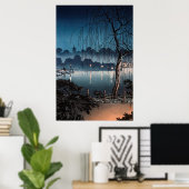 夕べアット上野公園土屋興一 ポスター (ホームオフィス)