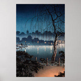 夕べアット上野公園土屋興一 ポスター