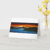 夕べインシドニー カード (黄色い花)