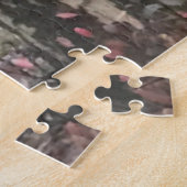 夕べインセントラルパークブリッジニューヨークシティ ジグソーパズル (側面)