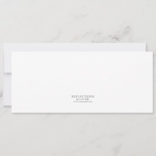 夕べインパリスイート16パーティの招待状 招待状 (裏面)