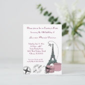 夕べインパリパーティの招待状 招待状 (スタンド正面)