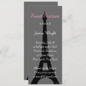 夕べインパリSweet sixteen招待状 招待状 (正面/裏面)