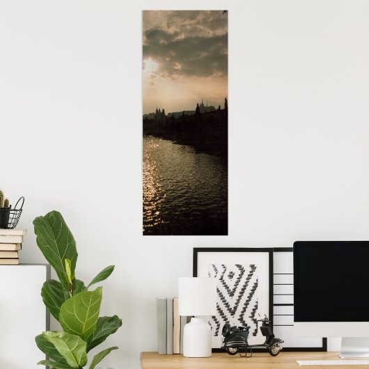 夕べインプラハ ポスター (ホームオフィス)