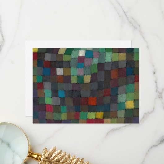 夕べインNバイポールクレー サンキューカード (正面/裏面インサイチュ)