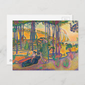 夕べエアバイアンリ・エドモンドクロス(1893) ポストカード (正面/裏面)