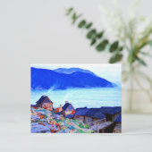 夕べオンノースショアバイクラレンスガニョン ポストカード (スタンド正面)