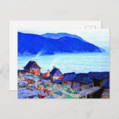 夕べオンノースショアバイクラレンスガニョン ポストカード (正面/裏面)