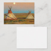 夕べオンブラックフット予約バイディクソン ノートカード (正面/裏面)