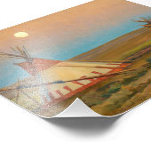 夕べオンブラックフット予約バイディクソン フォトプリント            (角)