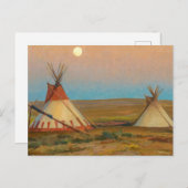 夕べオンブラックフット予約バイディクソン ポストカード (正面/裏面)