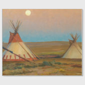 夕べオンブラックフット予約バイディクソン ラッピングペーパー (フラット)