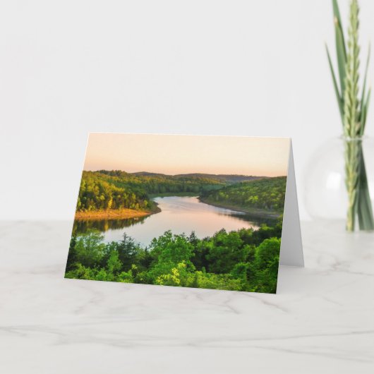 夕べオンブルショールズレイク カード (正面)