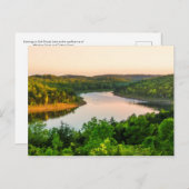 夕べオンブルショールズレイク ポストカード (正面/裏面)