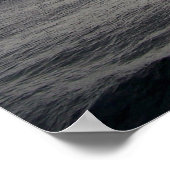 夕べカームシースケープフォトコーンウォール ポスター (角)