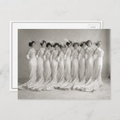 夕べガウン, 1910 ポストカード (正面/裏面)