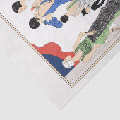 夕べガウン（1932年）ヴィンテージファッション 薄葉紙 (詳細)