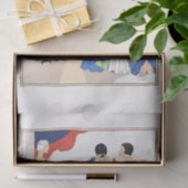 夕べガウン（1932年）ヴィンテージファッション 薄葉紙 (ギフト)