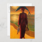 夕べキャッチ ポストカード (正面/裏面)