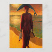 夕べキャッチ ポストカード (正面)