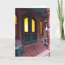 夕べグローマーサズヴィネヤードホリデーカード シーズンカード