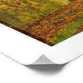 夕べグロー， c.1884 (キャンバス上の油) ポスター (角)