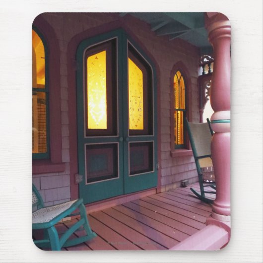 夕べグロー – Martha's Vineヤード マウスパッド (正面)