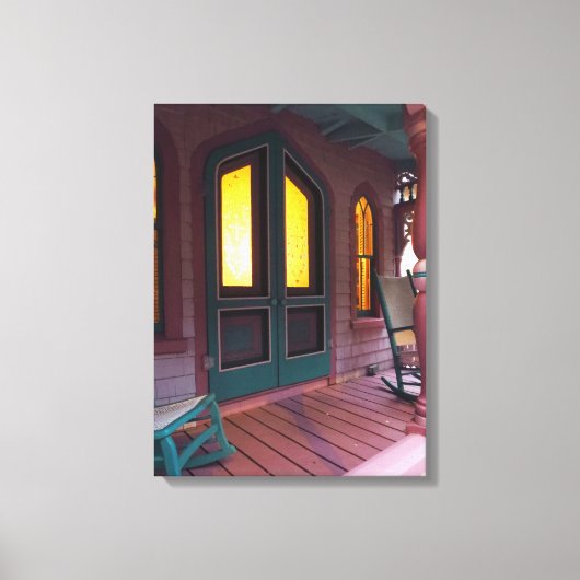 夕べグロー – Martha's Vineyard Canvas Print キャンバスプリント (正面)