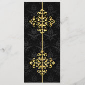 夕べグ結婚ラムのメニュー メニュー (裏面)