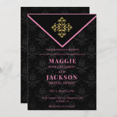 夕べグ結婚ラム 招待状 (正面/裏面)