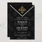 夕べグ結婚ラム 招待状 (正面/裏面)