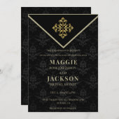 夕べグ結婚ラム 招待状 (正面/裏面)