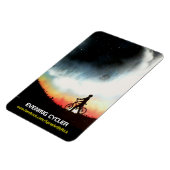 夕べサイクル マグネット (左側)