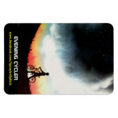 夕べサイクル マグネット (横)