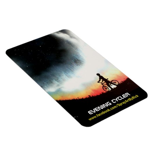 夕べサイクル マグネット (右側)