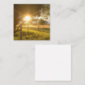 夕べサンライトカ空白のード ノートカード (正面/裏面)