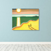 夕べサン2010 キャンバスプリント (インサイチュ (ウッドフロア))