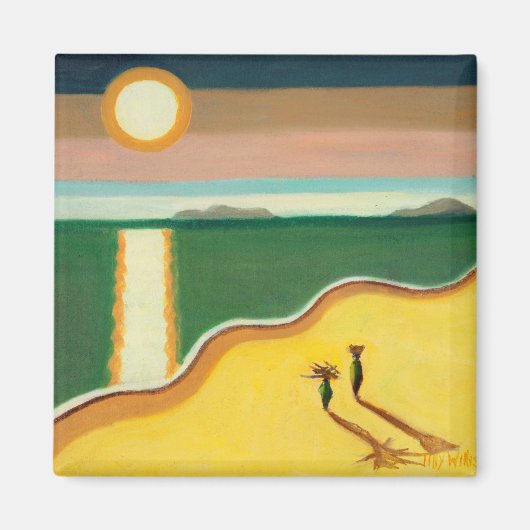 夕べサン2010 マグネット (正面)