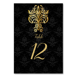 夕べシック テーブルナンバー